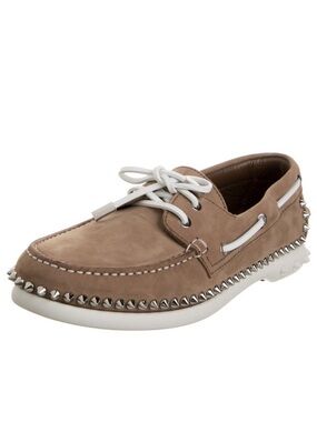 Christian Louboutin Suede Boat Shoes